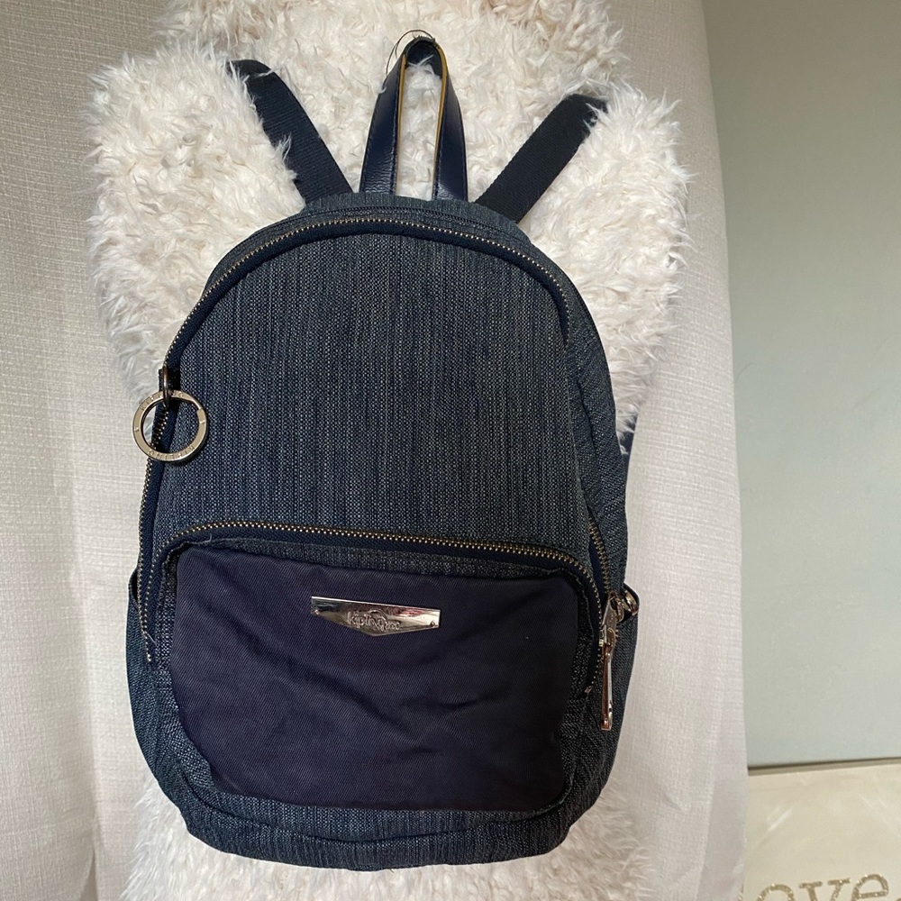 Small Kipling denim backpack